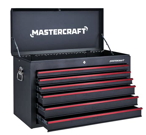 Mastercraft Tool Chest w/ 6 Drawers, Black, 36-in | Canadian Tire