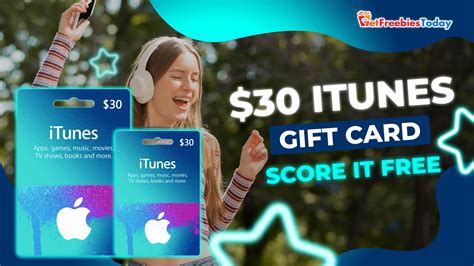 Free $30 iTunes Gift Card | GetFreebiesToday.com