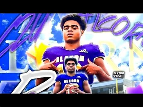 2024 3⭐ Chris Martin commits to Alcorn State Football. #Committed #HBCU ...