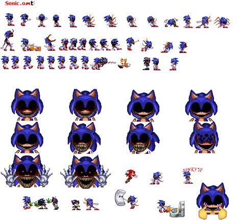 Sonic.omt sprite sheet release by santiagothedog on DeviantArt