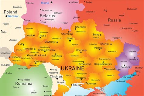 Map Of Ukraine Ukrainian Map Detailed Map Of Ukraine Map Detailed | Porn Sex Picture