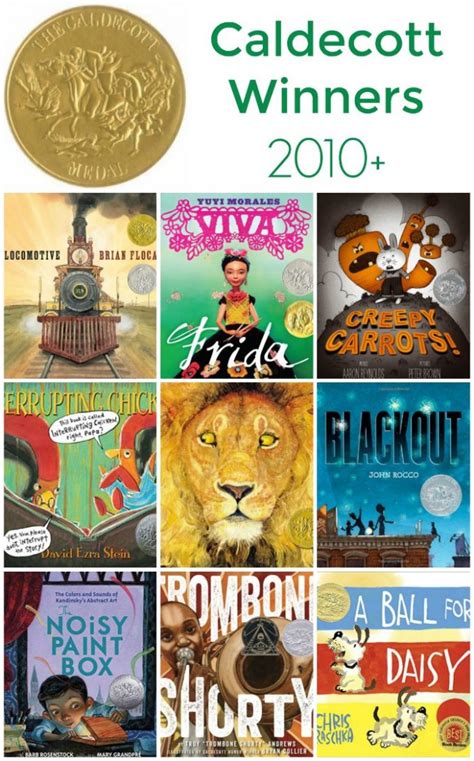 Caldecott Winners 2010 to 2019 - Mommy Evolution