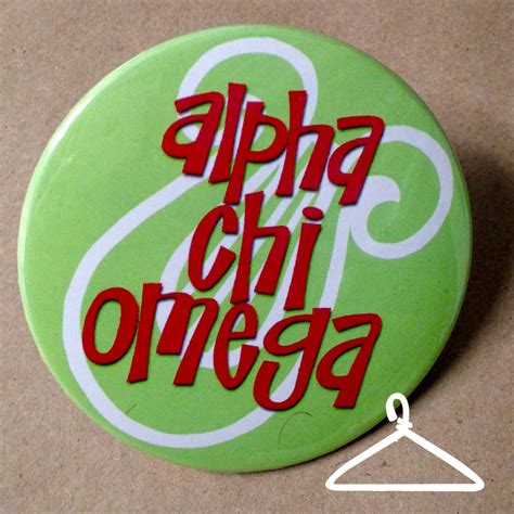 Alpha Chi Omega Mascot Button or Magnet - Etsy