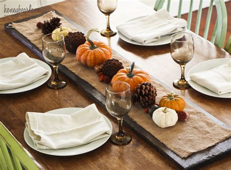 Easy Thanksgiving Centerpiece Ideas - Honeybear Lane