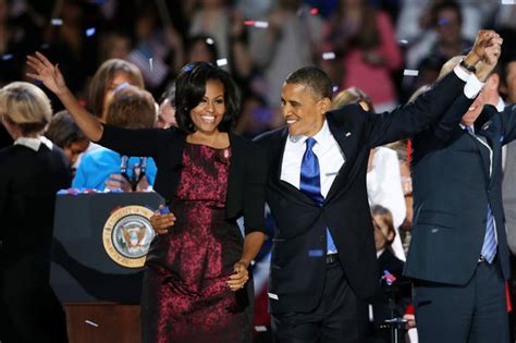 Obama celebrates election win - Photo 1 - Pictures - CBS News