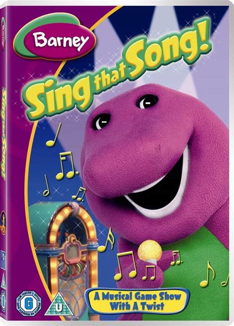 Barney - Can You Sing That Song DVD - Zavvi UK