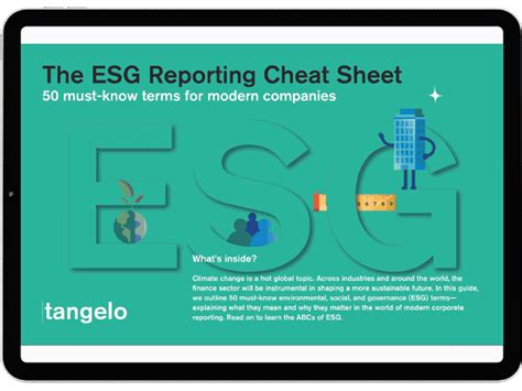 The ESG Reporting Cheat Sheet