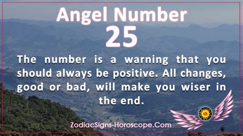 Angel Number 25 is a Warning that You should Always Be Positive | ZSH