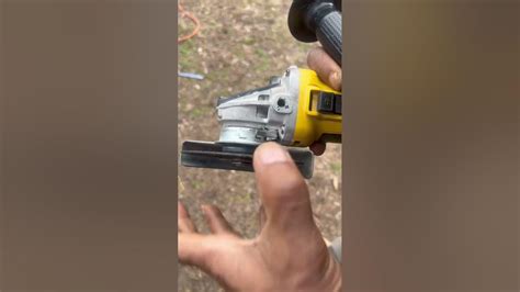 Beware of Angle Grinder Kickback‼️ #carpentry #tips #tricks # ...