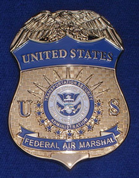 US Police Badges Sale | ... Federal Air Marshal Badge ( US Federal police badge / Polizeimarke ...