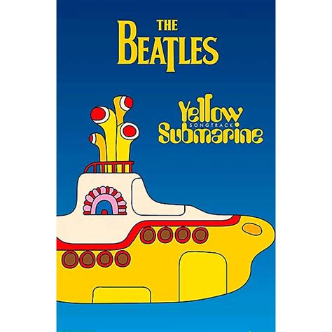 Trends International The Beatles - Yellow Submarine Poster | Guitar Center