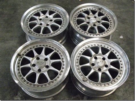 VR Motoring Used JDM Wheels and Rims: Blitz 01 Wheels 17x7.5+38 5x114.3