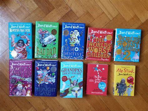 David Walliams book collection - 8 hardback, 2 paperback - reduced ...