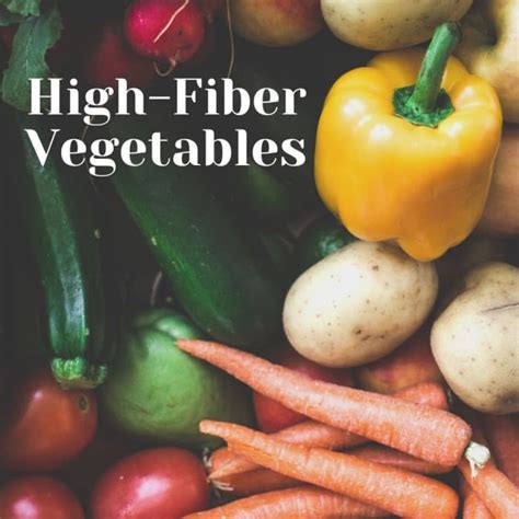 High-Fiber Fruits and Vegetables List - CalorieBee