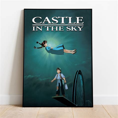 Castle in the Sky Poster | Studio Ghibli – CustomPrintHaus