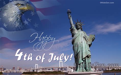 4th, July, Independence, Day, Usa, America, United, States, Holiday, Flag, Poster, Statue ...
