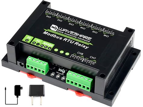 Buy Industrial Modbus RTU 8-Channels Relay Module with RS485 Bus Modbus ...