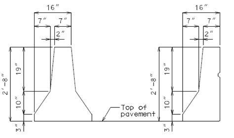 File:751.12 barrier curb - NJ Shape.gif - Engineering Policy Guide