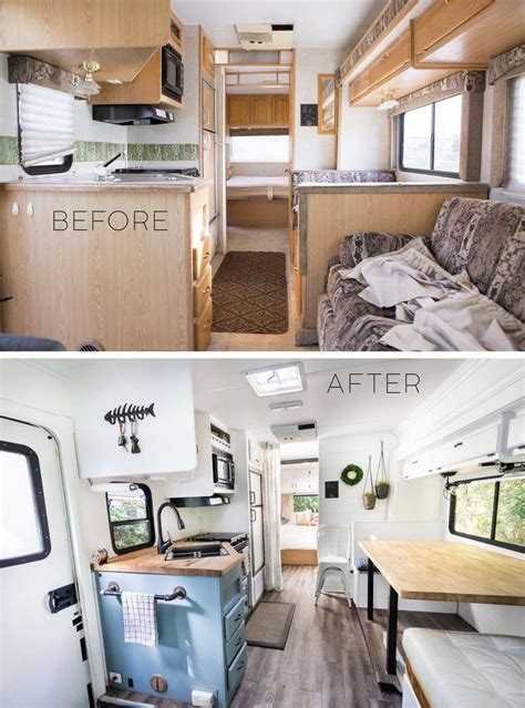 Travel Trailers Interior Campers | Caravan interior makeover, Diy ...