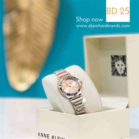 Anne Klein watch / gold & silver – Aljawhara brands