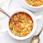 EASY Slow Cooker Vegetable Bean Soup Recipe