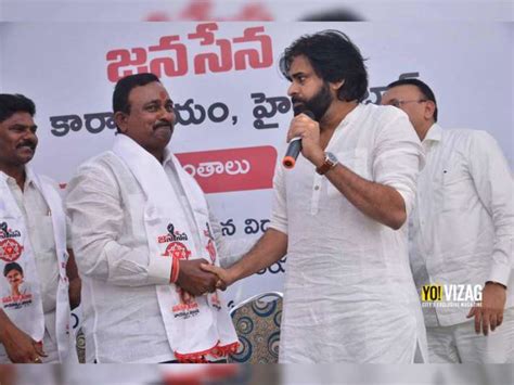 Pawan Kalyan anounces the first JanaSena Party MLA candidate