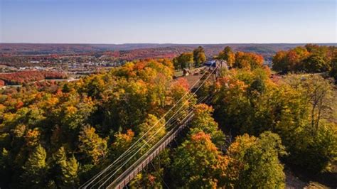 SkyBridge Michigan, World’s Longest Timber-Towered Suspension Bridge Opens