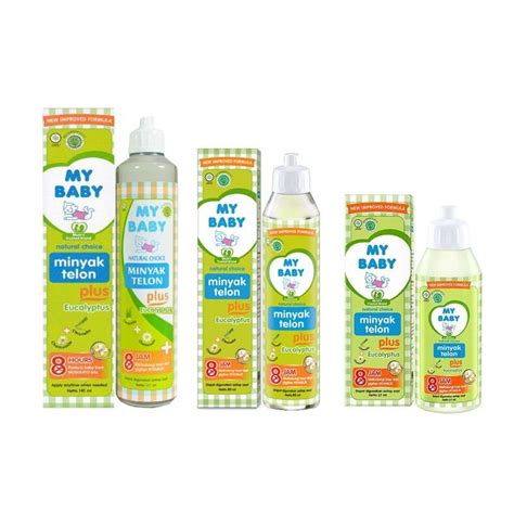 MY BABY MINYAK TELON PLUS EUCALYPTUS with citronella oil / kayu putih | Shopee Malaysia