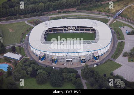 aerial view of Hull City FC KC Stadium football ground, UK Stock Photo ...