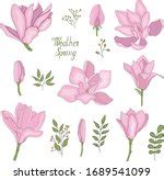 Pink Flower Picture Frame Vector Clipart image - Free stock photo - Public Domain photo - CC0 Images