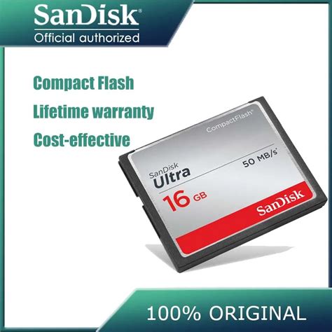 Original SanDisk Memory Card Extreme High Speed Compact Flash card 16GB ...