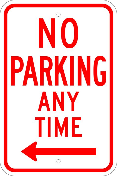 Free Printable No Parking Signs - ClipArt Best