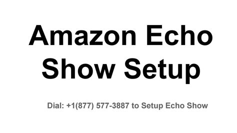 Amazon Echo Show Setup by Robert Mark - Issuu