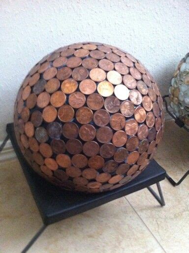 pennies | Bottle cap decor, Pennies crafts, Coin art