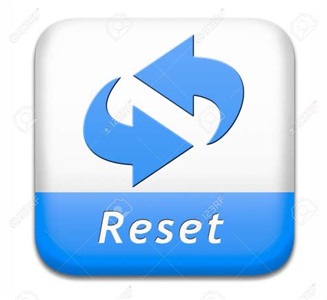 Reset Button Icon #144688 - Free Icons Library