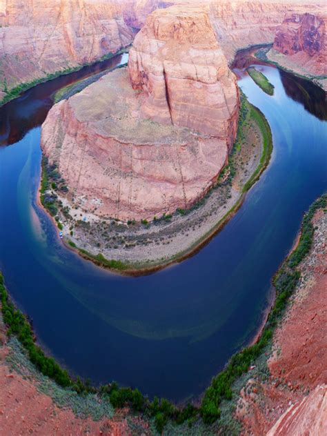 Horseshoe Bend Aerial View Wallpapers - Wallpaper Cave