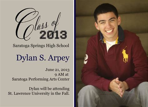 High School Graduation Custom Invitations - Invitation Design Blog