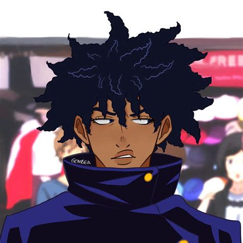 gem ⁎⁺˳ ༚ on Twitter in 2021 | Black anime characters, Black cartoon ...