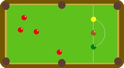 Basic Snooker Table with Balls 4293310 Vector Art at Vecteezy