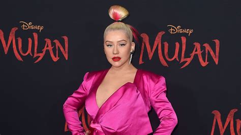 Disney ‘Mulan’ Premiere, Christina Aguilera Hopes Her Kids Will Learn – SheKnows