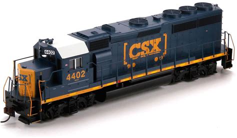 Athearn HO Scale EMD GP40-2 Diesel Locomotive CSX Dark Future/Boxcar ...