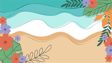 Summer Flowers Background in Illustrator, SVG, JPG, EPS, PNG - Download ...