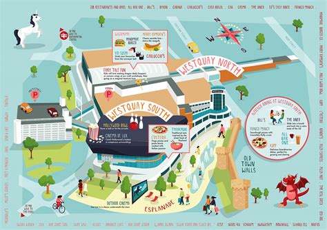 West Quay shopping centre map — Kerry Hyndman