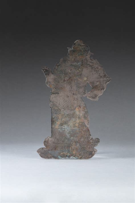 A silver 'Guardian' plaque, Liao Dynasty | 遼 銀天神立像牌 | Arts d'Asie ...