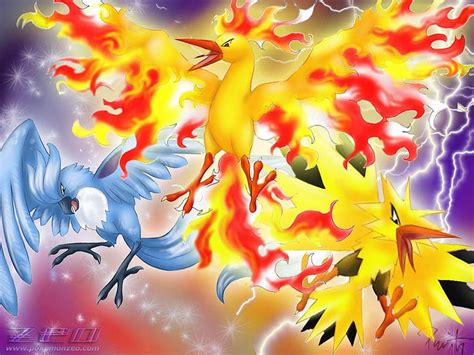 Free download | Legendary birds - Legendary Pokemon, Fire Type Pokemon ...