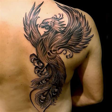 Details 79+ phoenix tattoo men shoulder best - in.coedo.com.vn