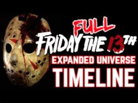 Friday The 13th Movie Timeline - slidesharedocs