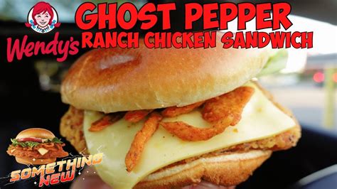 Wendy's Ghost Pepper Ranch Chicken Sandwich Review - Hottest Fast Food ...