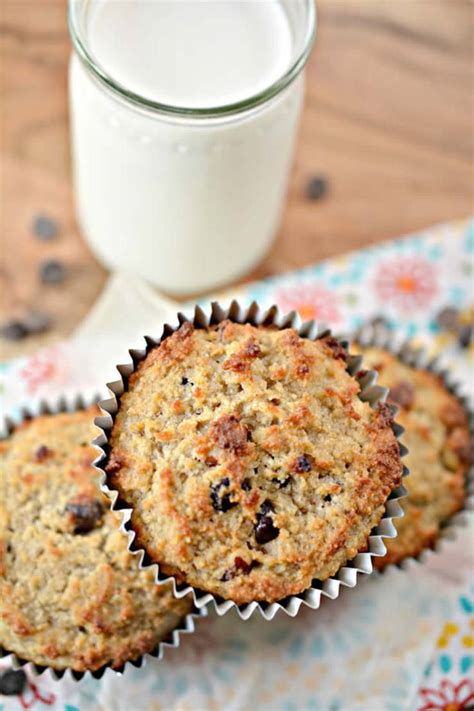 BEST Keto Muffins! Low Carb Banana Nut Chocolate Chip Muffin Idea ...