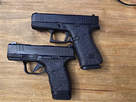 Daily Self Defense: HellCat vs Glock 43X Size and Grip Angle